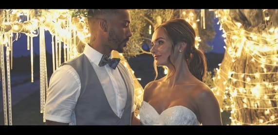 Stunning outdoor wedding venue at The Cupule, Ayia Napa, Cyprus
